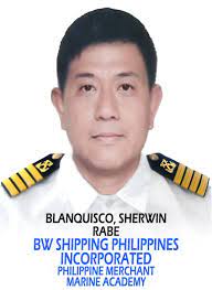 CAPT. Sherwin R. Blanquisco Master Mariner